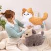 Plush Cat Dog Toy Cartoon Stuffed Animal Doll Cute Kids Birthday Gift Decoration