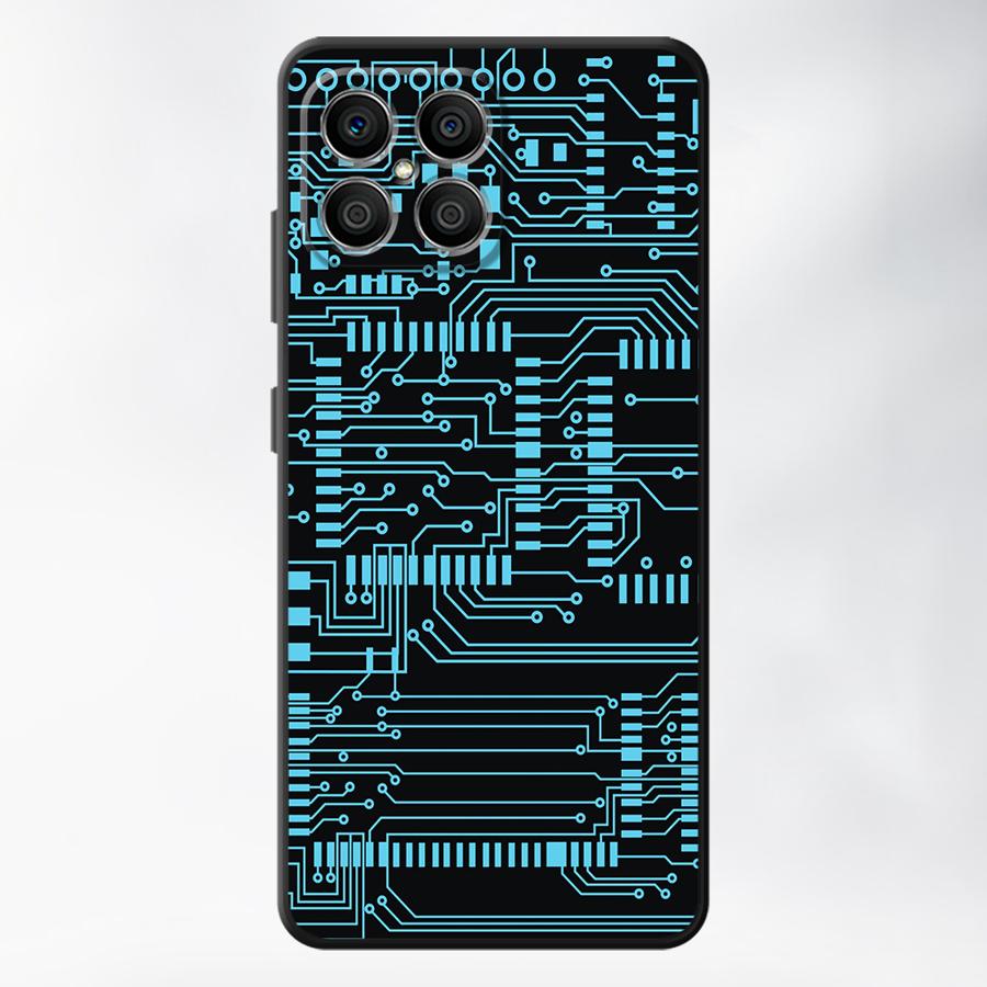 Чехол для Huawei P30 P20 Pro P20 P40 Lite P Smart 2019 P20 Lite 2018 Funda Чехол для телефона Ретро Печатная плата