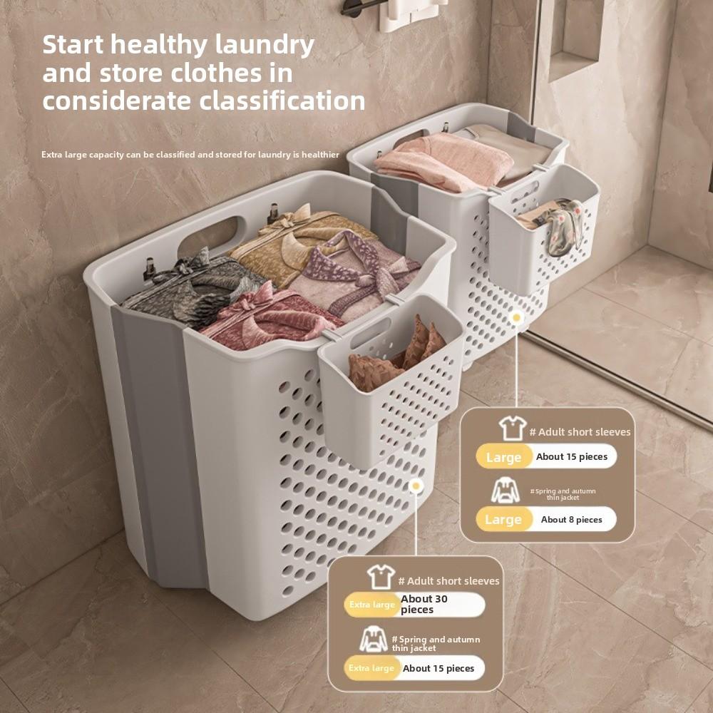 Настенная корзина для белья Складная сумка для хранения Новая корзина для хранения