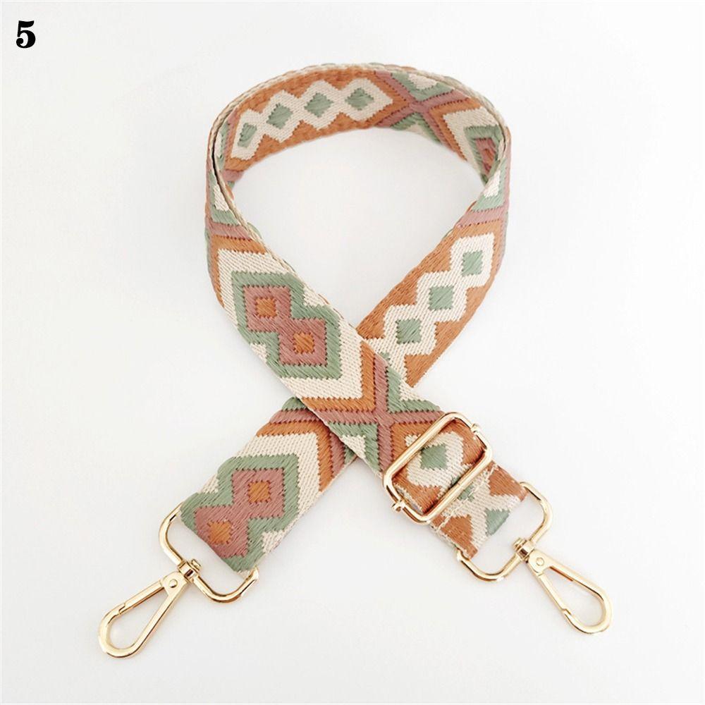 130cm Bag Accessories Wide Adjustable Bag Belt Strap for Handbags Jacquard Bag Strap Extender