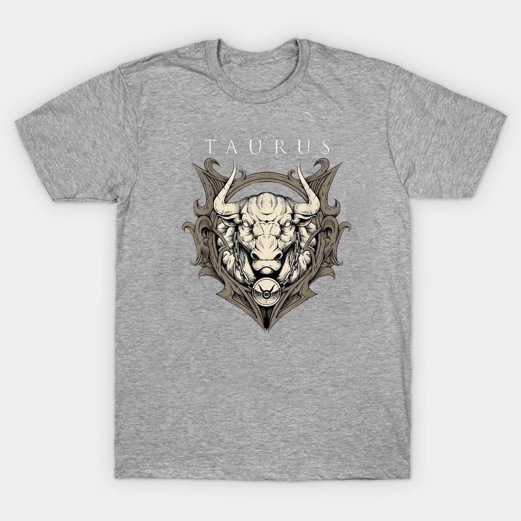 Футболка с надписью «Телец» на день рождения, 100% хлопок, с круглым вырезом, летняя, с коротким рукавом, повседневная, мужская, размер S-3XL