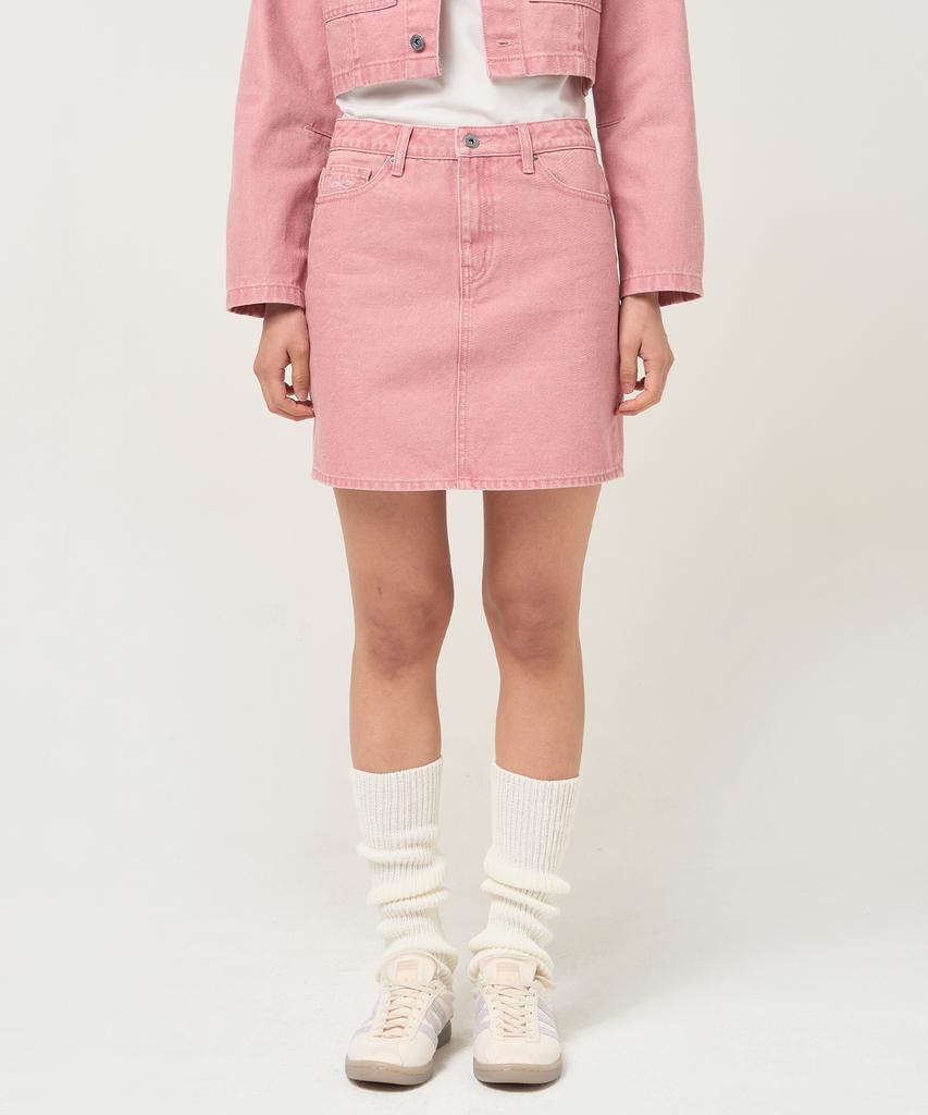 Plack Woman Skirt 051C Pink