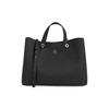 Bag Tommy Hilfiger Th Emblem Satchel AW0AW15177 Black
