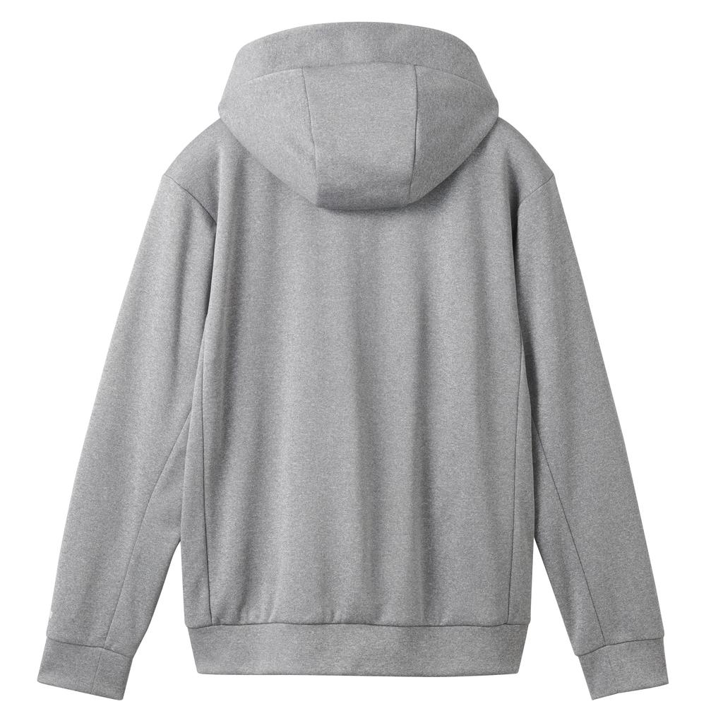 Sweatshirt Descente Full Zip Hoodie Stretch Training Running Gray M [Move Sports]