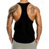 Men Summer Vest Sleeveless Slim Fit Hip Hop Letter Print Soft Stretchy U Neck Sweat Absorption Casual Fitness Gym Men Tank Top