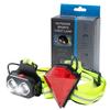Chest Running Light LED Rechargeable Chest Light Back Warning Light Adjustable Safety Vest for