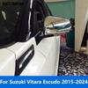 Для Suzuki Vitara Escudo 2015- 2024 Хромированная Накладка Защитная Декоративная Крышка Зеркала Заднего Вида Бокового Вида Аксессуары Стайлинг Автомобиля