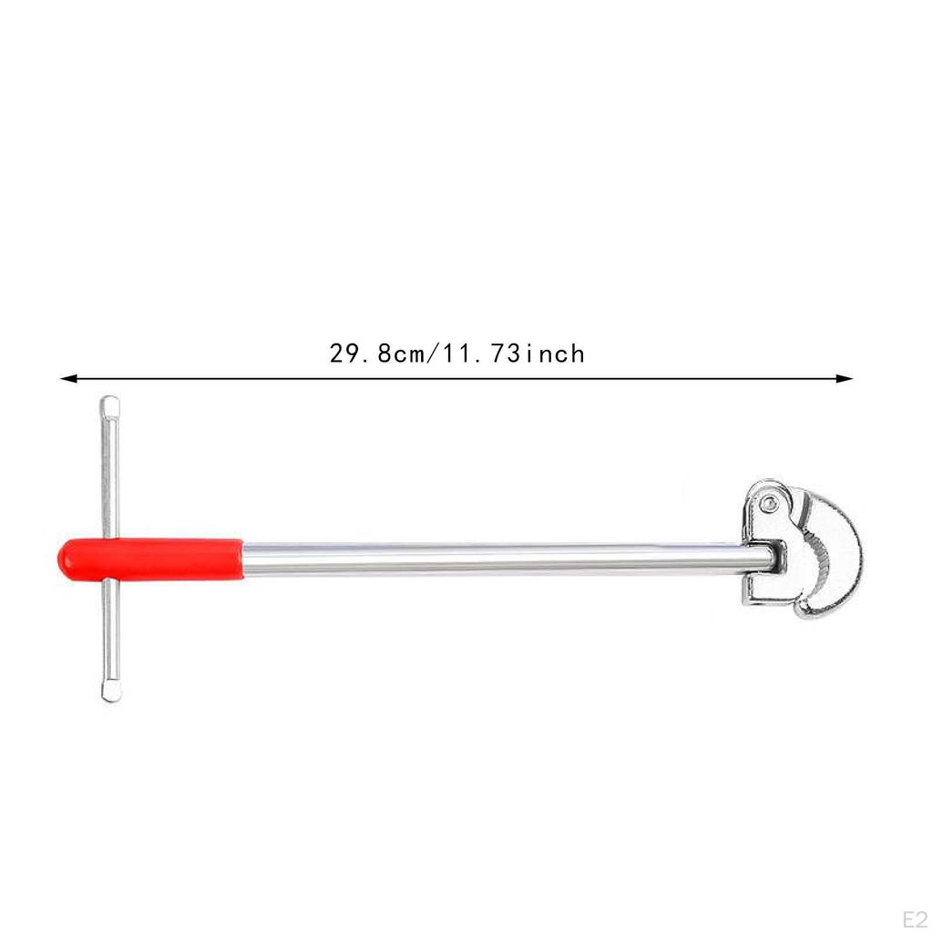 Ключ для раковины ручной инструмент ремонт раковины портативный компактный гаечный ключ для крана для кухни ванной комнаты