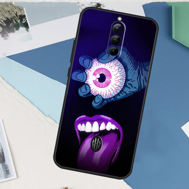 Чехол с глазами для ZTE Nubia Red Magic 11 10 9 8 8S 9S 10S Pro Plus 6 7 6S 7S Pro 5G 6R 10 Air