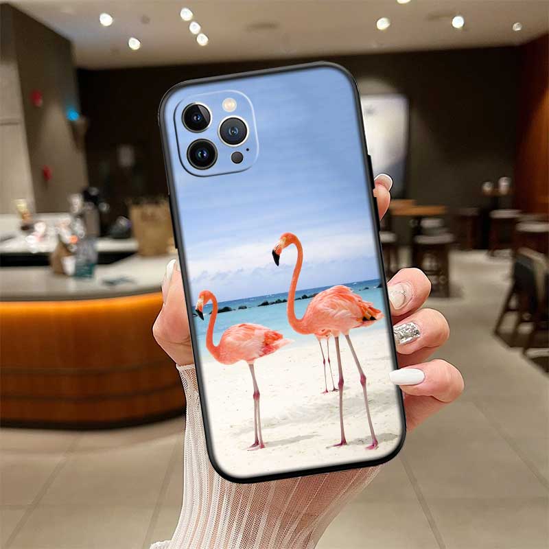 UP29 Flamingos Pink bird flower Case for Motorola Edge 60 60s 70 G86 G56 G54 E14 G04S G45 G54 G64 S30 S50 X30 X40 X50 Pro Power