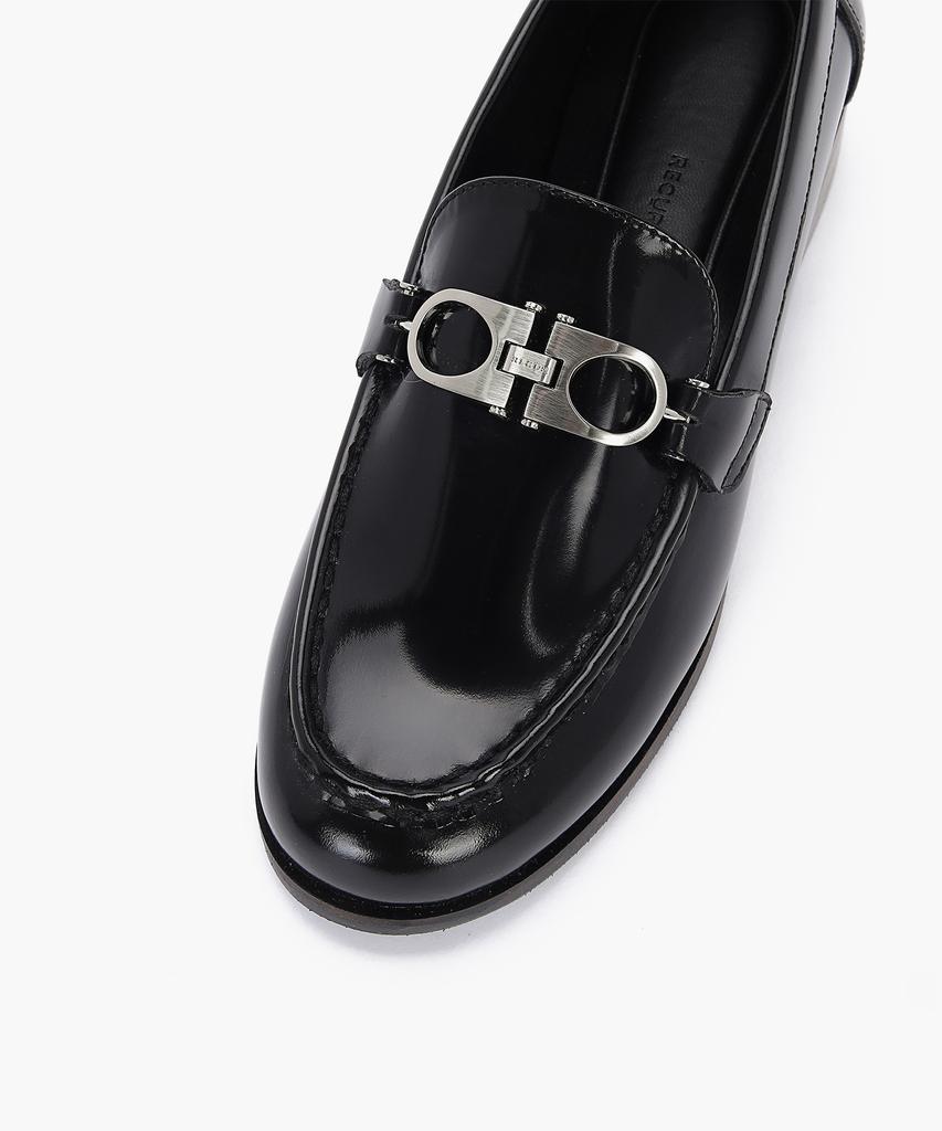 Recur Ecur Anello Double Preppy Лоферы Светло-черный 1006