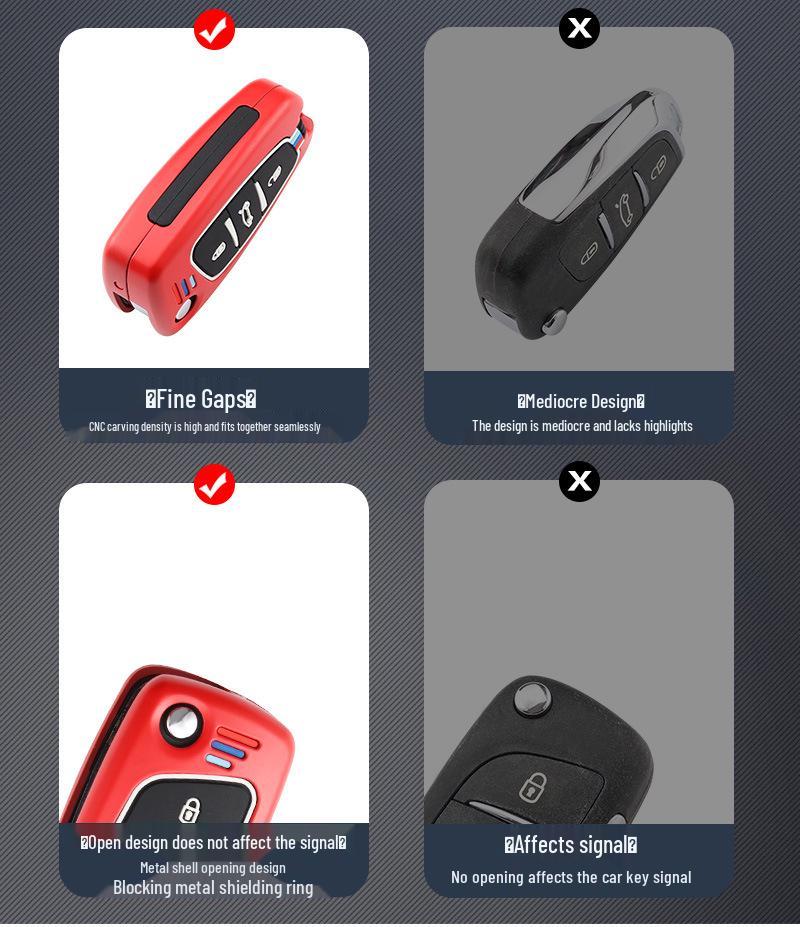 Чехол для ключа Dongfeng Peugeot для моделей 207, 301, 308, 408, 508 и 3008 с логотипом.