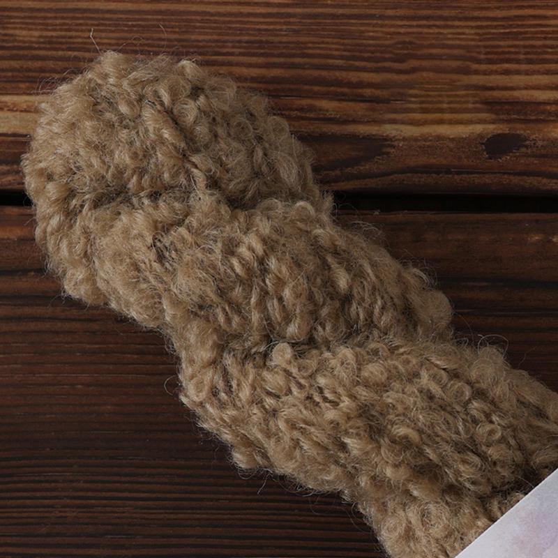 Шерстяная пряжа однотонная для ручного вязания DIY Шарф Шапка Свитер Средней толщины Пряжа из шерсти мериноса Мягкая и удобная Пушистая