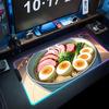 Аниме Рамен Коврик для мыши RGB Игровой коврик для мыши Большой светодиодный коврик Настольный коврик для ПК Светящийся коврик для мыши Большие коврики для клавиатуры Настольный ковер с подсветкой