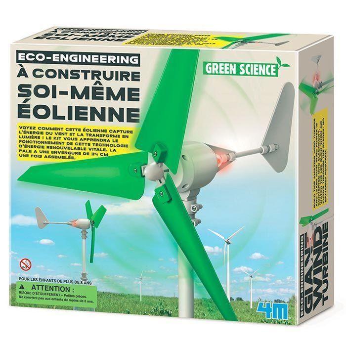 2 éoliennes à construire soi-même - Découverte de la science