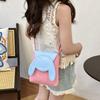 Childrens Bunny Shoulder Bag With Breathable Pu Material For Daily Use