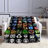 StarCraft Logo Printed Blanket Children Warm Beautiful Blanket Flannel Soft and Comfortable Blanket Home Travel Birthday Gift