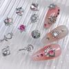 Nail Ornament Sparkling Exquisite Shape Anti-Oxidation Stunning Visual Effect Easy To Apply Decorative 3D Sailor