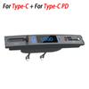 For Tesla Model 3 Y Docking Station 27W PD Type C Hub Quick Charger USB LED Shunt Hub Extension Center Console Smart Sensor 2024