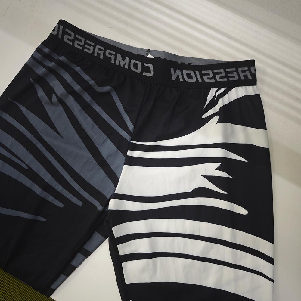 Мужские повседневные спортивные леггинсы из быстросохнущей эластичной ткани в красную полоску, спортивные штаны для занятий фитнесом и спортом на открытом воздухе, для бега и бега, мужские брюки