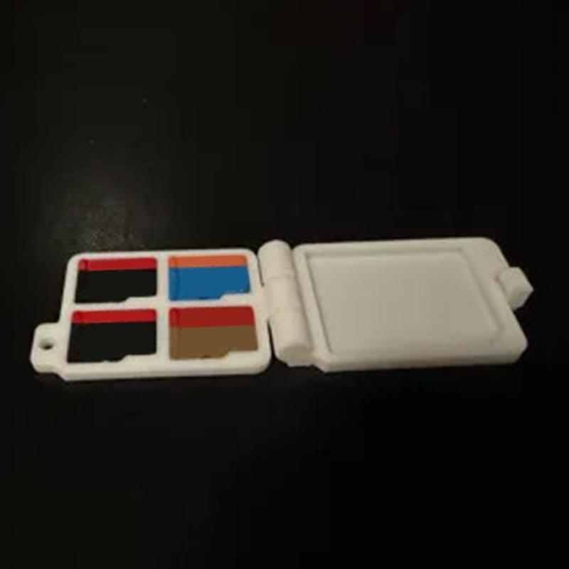 1/3/5 шт. Кейс для хранения карт Micro SD с брелоком, совместимый с SD/HC/XC/UX/MMC, портативный держатель для SD-карт для офиса, дома, путешествий