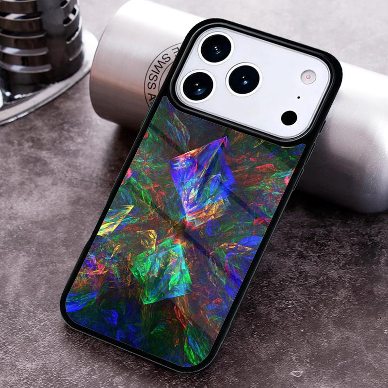 Opal Agate Marble Stone Phone Case for iPhone 17 16 15 Pro Max Air 14 13 12 11 Plus Shockproof Capa Cover