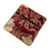 Flower Pattern Jewelry Storage Bag Chinese Style Coin Purse Silk Jewelry Organizer Brocade Pouch