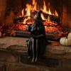 Gothic Witch Figurine 3D Printed Fortune Teller Figurine, Halloween Mystic Gypsy Statue for Shelf Unique Holiday Gift Tabletop Display, Sculpture with