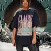 Claire Dunphy Retro Portrait T Shirt Julie Bowen Fan Sitcom Merch Vintage Stylish Fashion Slightly Breathable Streetwear