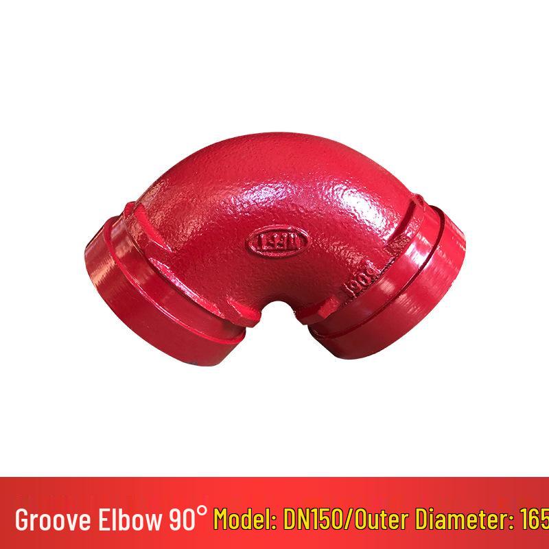 Firefighting Grooved Clamp Reducing Tee Fittings