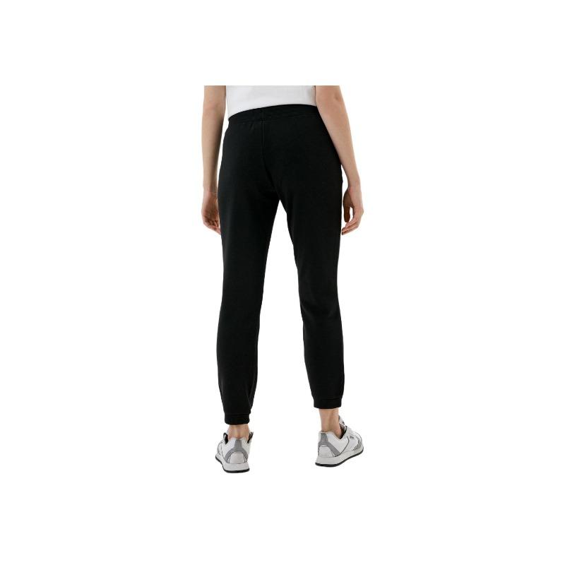 Reebok Logo Printed Cuffed Casual Pants Women Pants Black GV5526