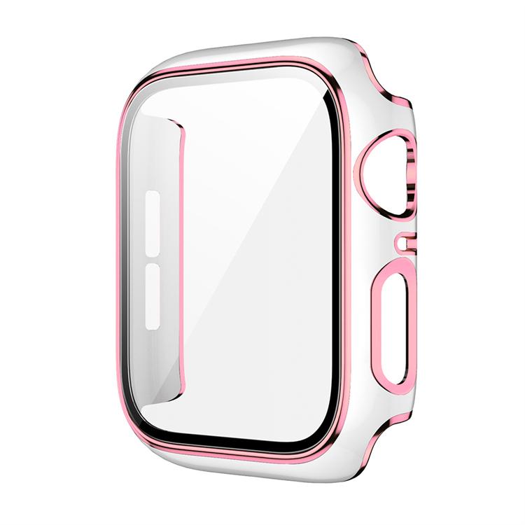 Чехол для Apple Watch 45мм 41мм 44мм 40мм 42мм аксессуары Защитное стекло для экрана iWatch series 9 7 8 5 6 SE 3 4