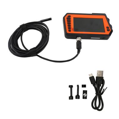 Промышленный эндоскоп IP68 4,3-дюймовый HD-экран 1080P 2600 мАч камера для осмотра бороскопа с 8 светодиодами