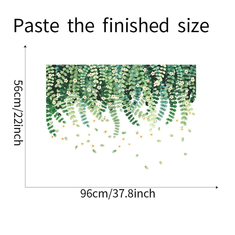 Наклейки на стену, самоклеящиеся маленькие наклейки со свежими лозами