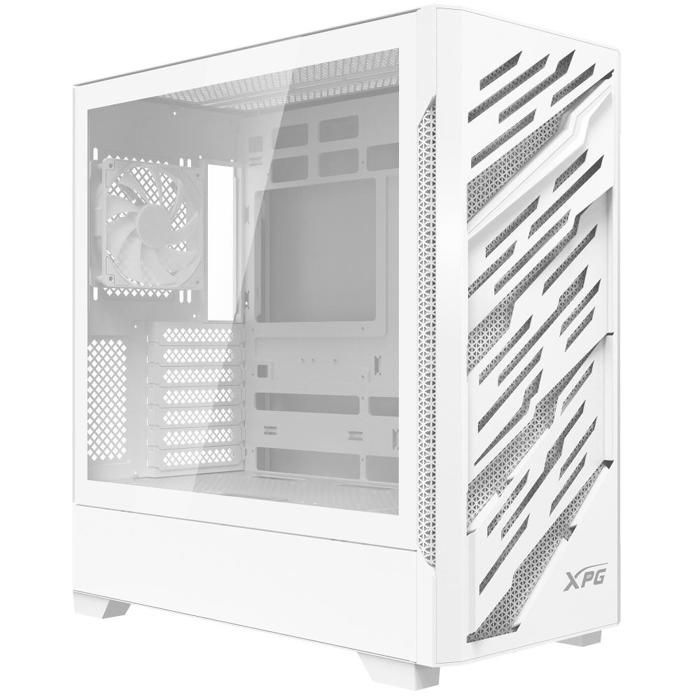 Корпус ПК - ADATA - Starker Air BTF - Белый - E-ATX - Закаленное стекло - RGB LED