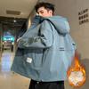 Куртка Мужская куртка Весна Осень Зима Новый стиль Плюшевая мужская одежда Красивые куртки Мальчики Повседневные топы