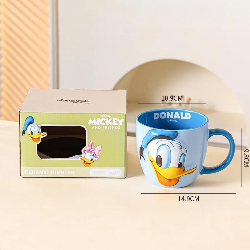 Disney 3D кружка Микки Маус Креативная керамическая кофейная кружка с ручкой Красивая парная кружка Подарок Кружка для дома и офиса