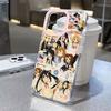 Милый аниме чехол для телефона K-ON для iPhone 16 15 14 13 12 11 Mini Pro Max X XR XSMax 7 8 Plus Прозрачная мягкая задняя крышка из ТПУ
