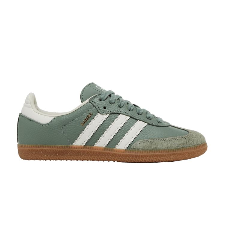 Women's Sneakers adidas Samba OG Silver Green (Women's) Silver Green/Chalk White/Gum