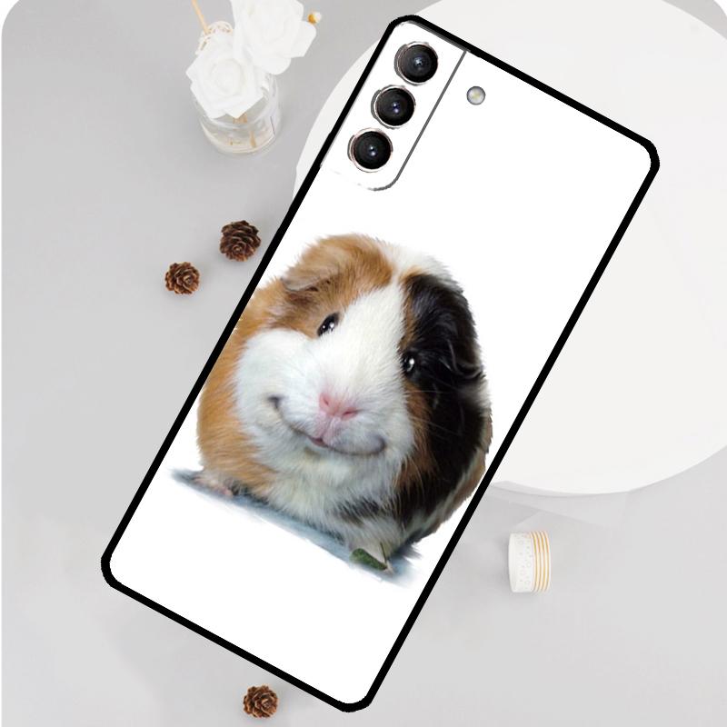 Милые Животные Морская Свинка Чехол для Телефона Для Samsung Galaxy S23 Ultra S21 S20 FE S9 S10 Plus Note 10 20 S22 Ultra Funda