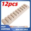 12pcs Wood Border Trim Scalloped Unfinished Decorative Edge Wooden Strips Moulding For Diy Crafts Wall Cabinet Home Decoration