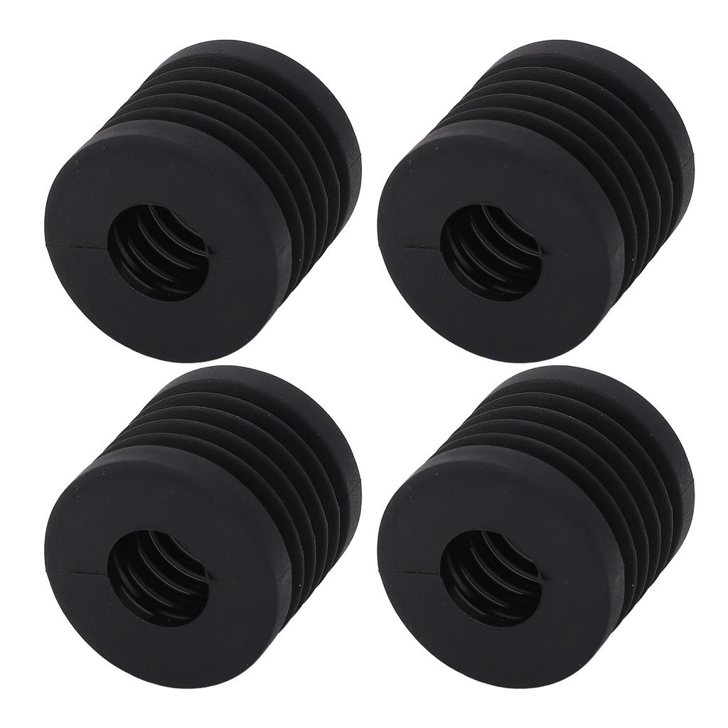 4pcs Printer Foot Pads Anti Vibration Shock Absorption Rubber Printer Foot Mat for Bambu Lab X1 X1C P1P P1S 3D Printer