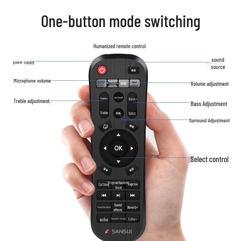 SANSUI DV-91K 5.1-канальная звуковая панель для домашнего кинотеатра