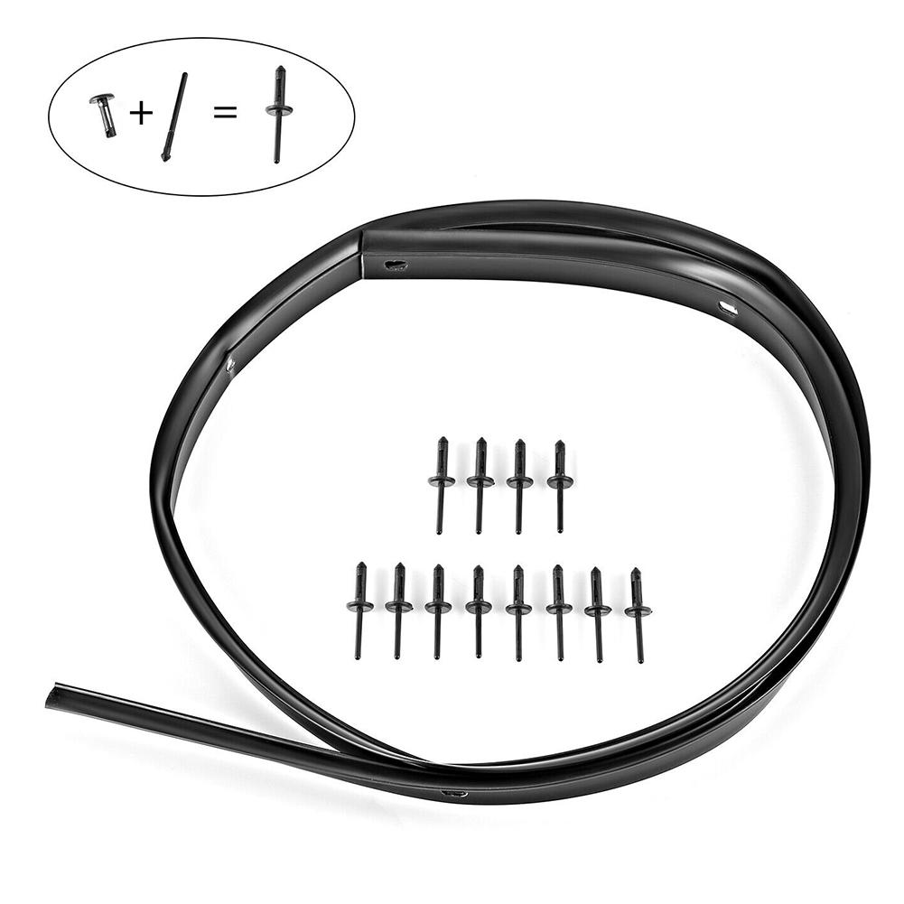 For Dodge For Challenger 2008-2022 Hood Bumper For Fascia Seal Gasket With Plastic Rivets 68051392AB 68051392AA