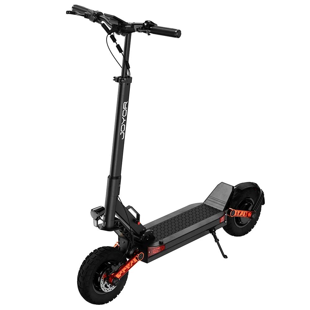 JOYOR S10-S-Z Dual 1000W Motor Electric Scooter 60V 18Ah Battery 10" Off-Road Tires 75km Range Hydraulic Suspension Brake Foldable E-Scooter
