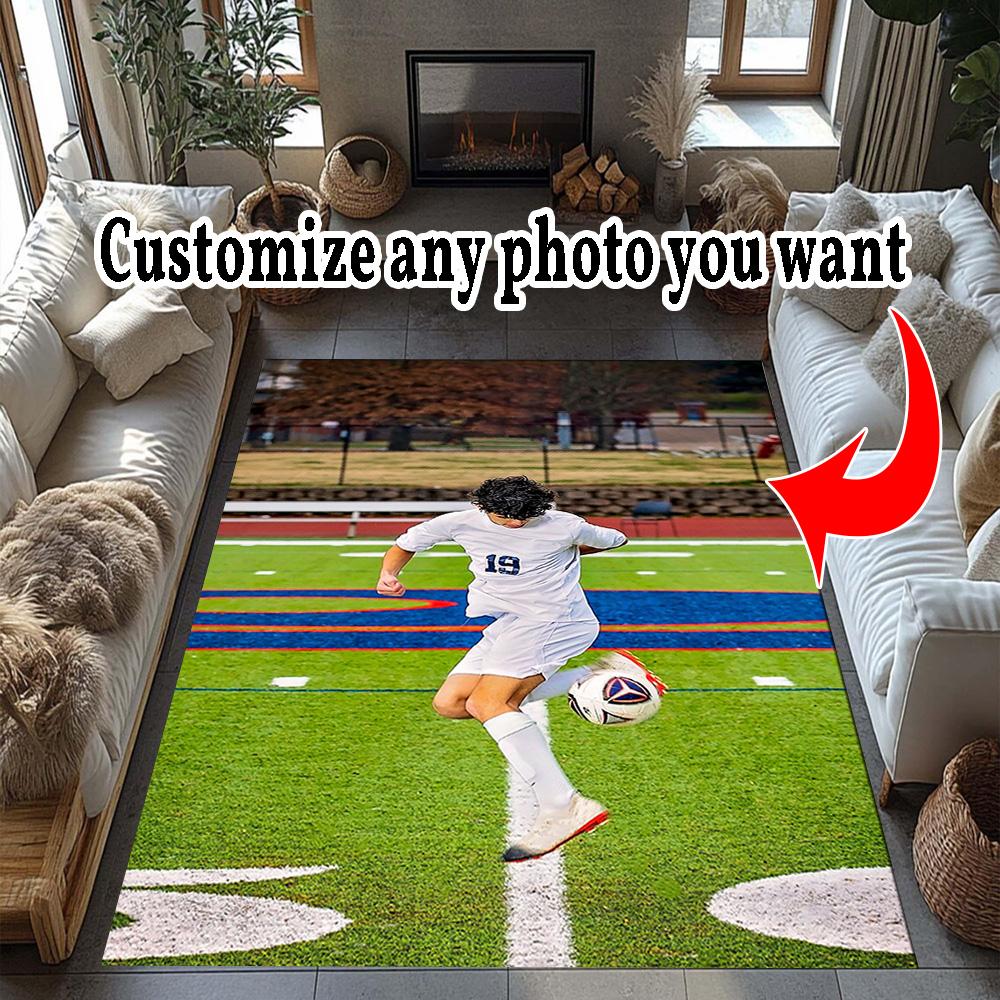 Customize Photos Customizable photos Floor Mat Perfect for Living Rooms Entryway Dormitory Study room Anti-slip Rug Office home decor Spiritual Gift