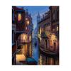 Искусство Каналы Венеции | Алмазная мозаика - Мозаика-пазл - Гобелен из бисера | 40х50 | Е20203105м