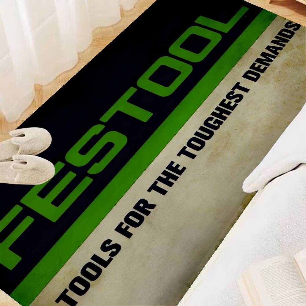 F-Festool Длинные коврики в скандинавском стиле Домашний коврик для прихожей Ванная-Туалет Коврики Спальня Прикроватная зона Коврики