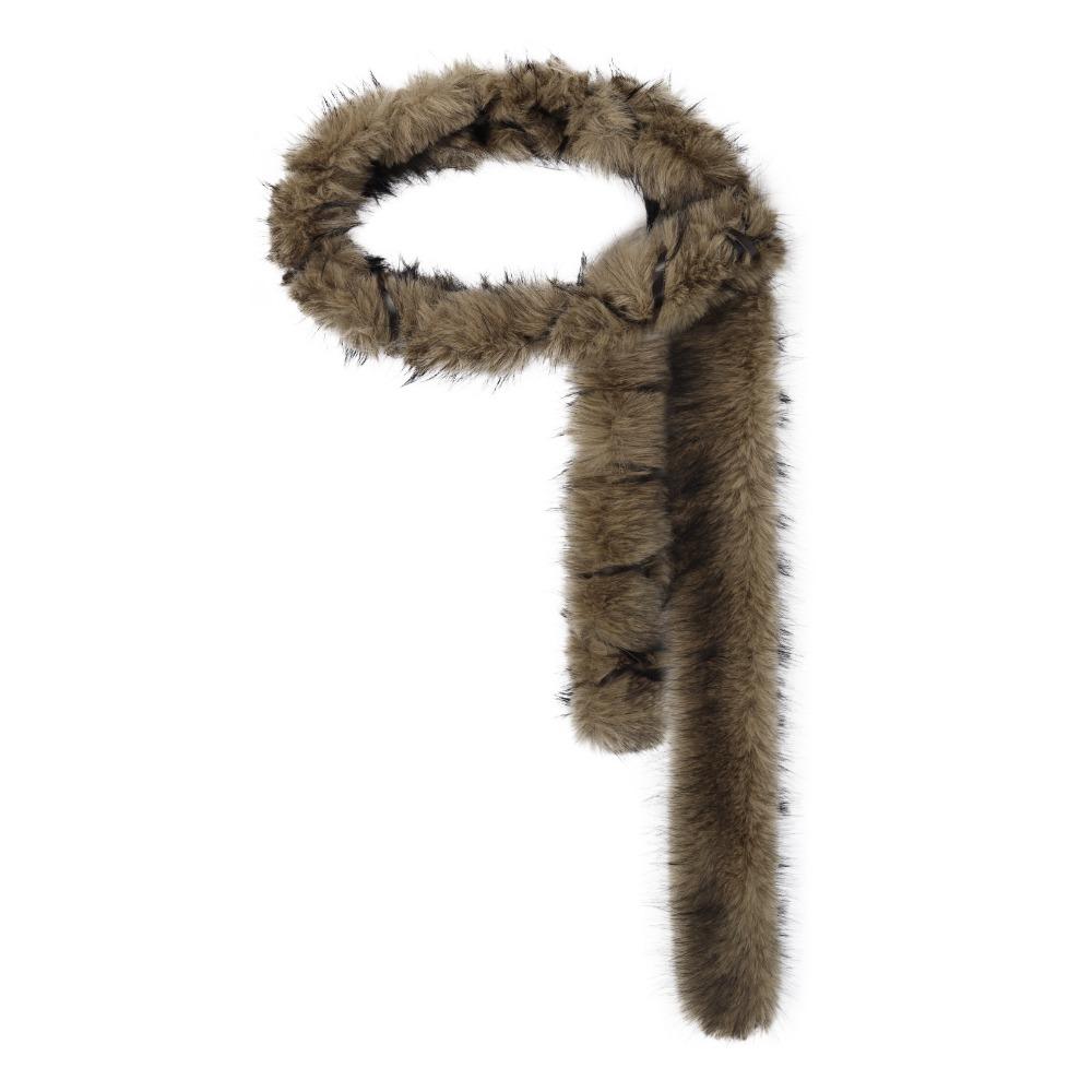 Super Soft Soft Plush Belt Fluffy Plush Waist Chain Hiphop Jeans Belt  Street Dance Accessory