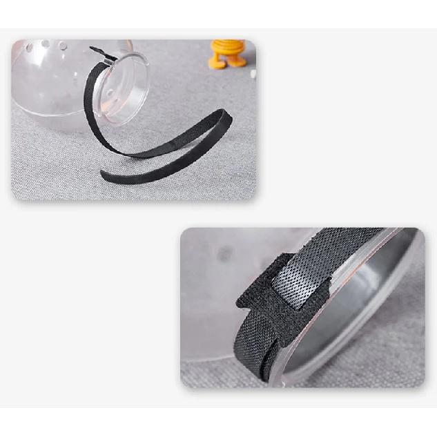 Breathable Space Ball Cat Grooming Cover for Cats Kitten Pet Muzzle Mask for Nail Clipping Bathing Anti-bite Safety Hat Supplies